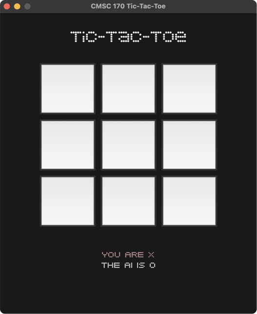 Unbeatable Tic-Tac-Toe AI